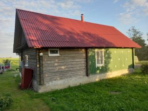 покраска крыши в Воложине